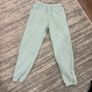 Forever 21 Light Green Kids Sweatpants